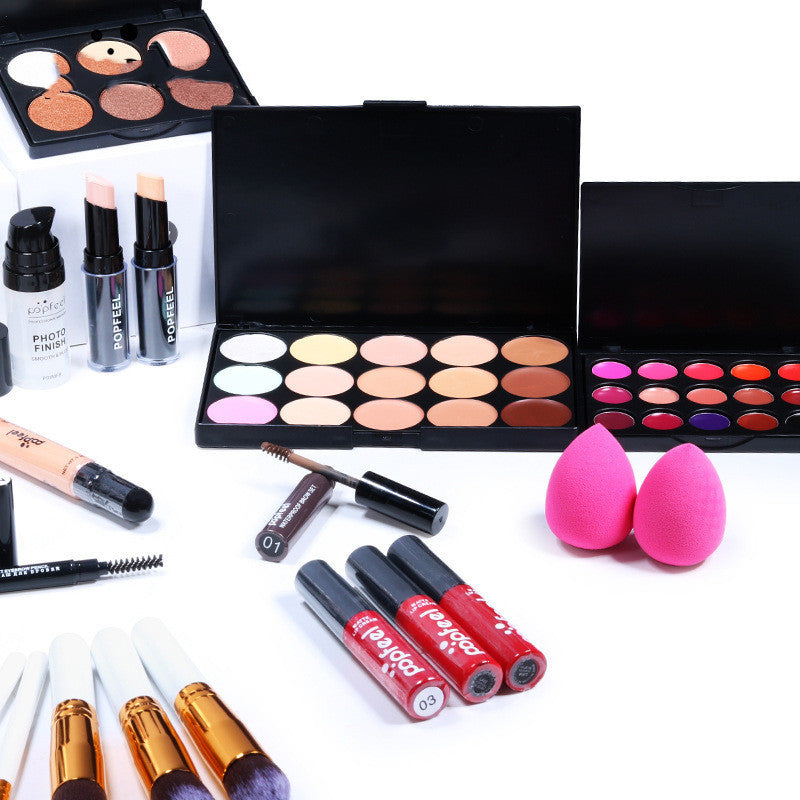 Makeup Cosmetics Set Beginner Combination Concealer Eyeliner Eyebrow Pencil Makeup Cosmetics Set Beginner Combination Concealer Eyeliner Eyebrow Pencil